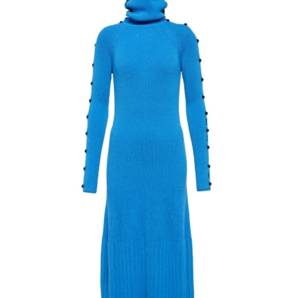 PROENZA SCHOULER Rib Knit Midi Dress size XL - Picture 2 of 8